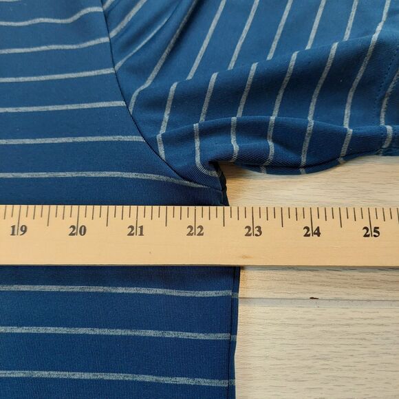 Lot of 2 Under Armour The Playoff Polo Shirt Mens Large‎ Blue Golf Performance - Picture 14 of 15